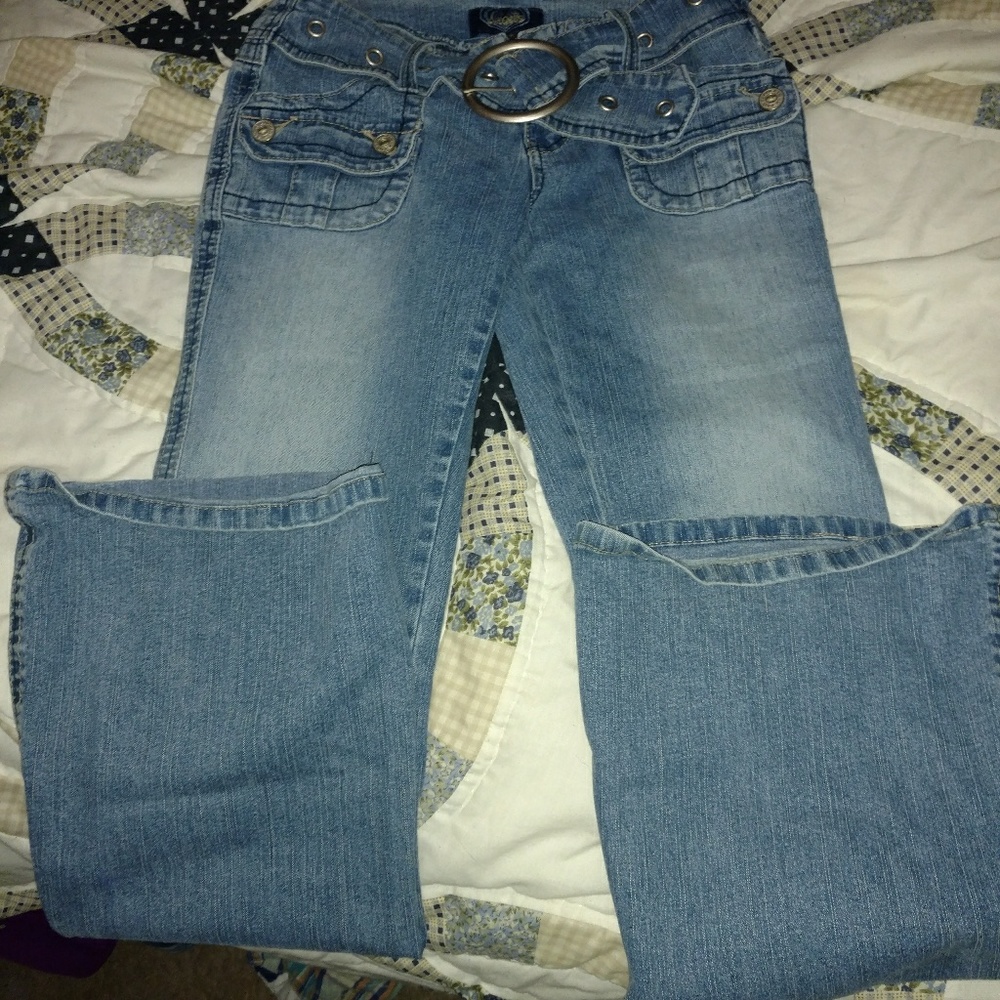 Angel flare jeans